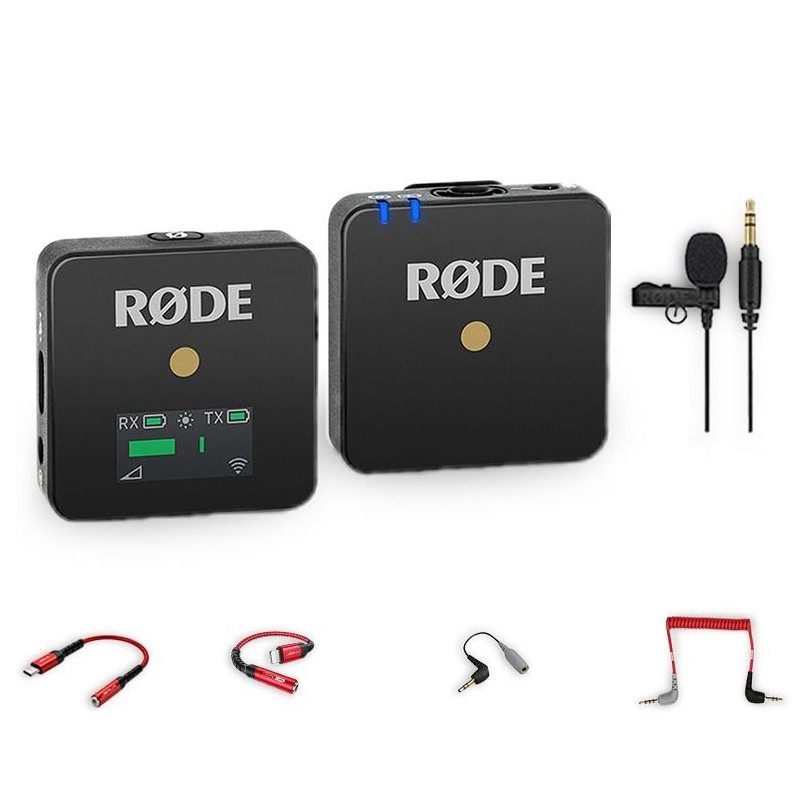 RØDE Wireless GO II Einzelgerät + SmartLav+ Lavaliermikrofon
