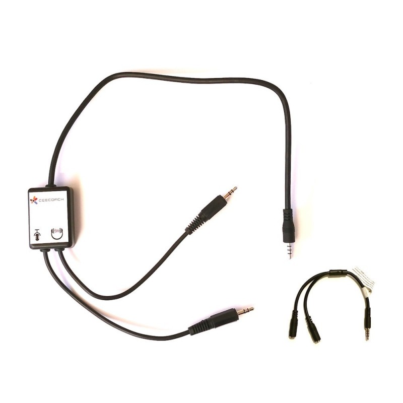 Cable de conexión del CEECOACH con un ordenador, smartphone o tablet