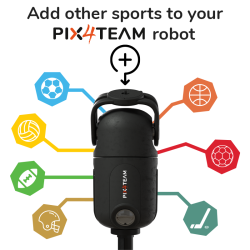 Fügen Sie weitere Sportarten zu Ihrem PIX4TEAM Roboter der 1. Generation (Software) hinzu