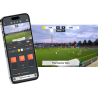 Add a sponsor or logo banner, the score, and the game time to your PIX4TEAM videos and livestreams