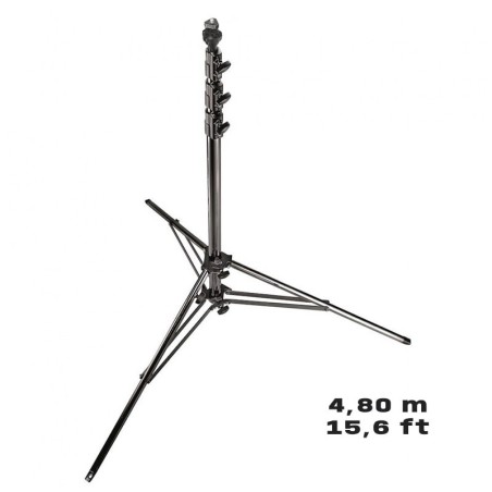 4,80m (15,6 ft) high heavy stand