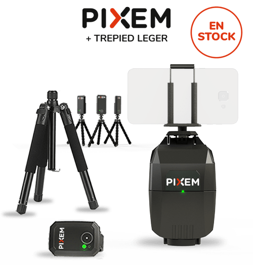 Pack robot cameraman PIXEM + trépied
