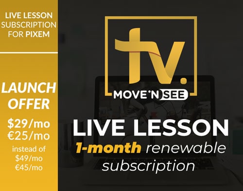 LIVE LESSON: one month renewable subscription