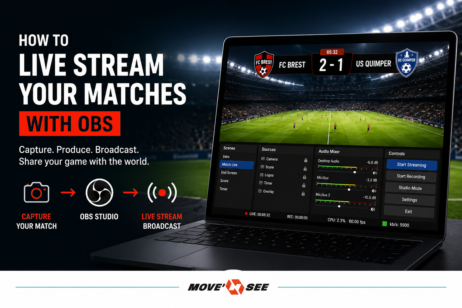 How to stream your matches live with OBS?